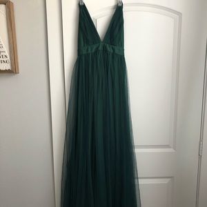 Formal Green Maxi Dress